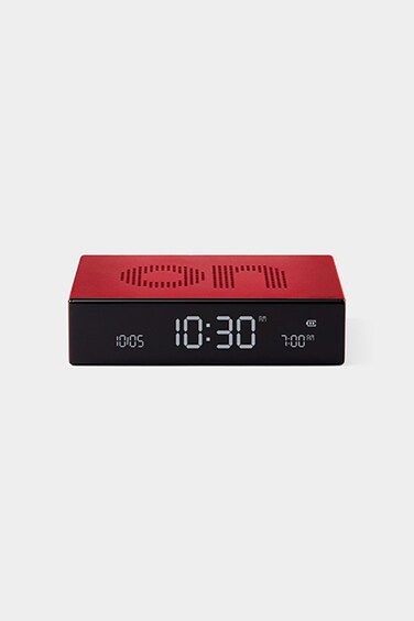 Lexon Flip Premiumlr152Dg1 RED WAKE-UP LR152R