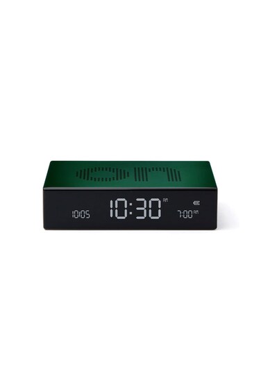 Lexon Flip Premiumlr152Dg1 DARK GREEN WAKE-UP LR152DG1