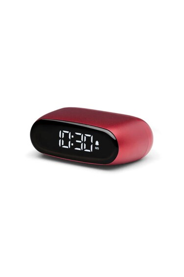 Lexon Minut DARK RED WAKE-UP LR154DR