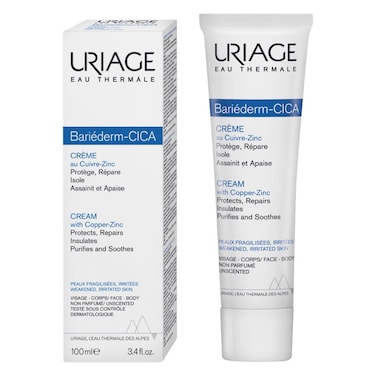 Uriage Bariederm-CICA Repairing Cream With Copper &amp; Zinc 100ml