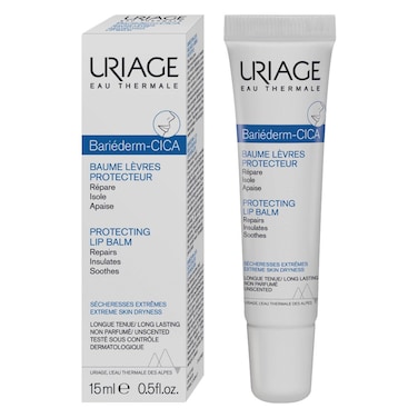 Uriage Bariederm-CICA Protecting Lip Balm For Soothing &amp; Repairing 15ml