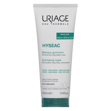 Uriage Hyseac Exfoliating Face Mask For Combination To Oily Skin 100ml