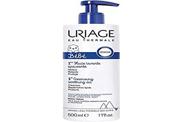 Uriage 1ère - Huile Lavante Olio Detergente Protettivo، 500 مل