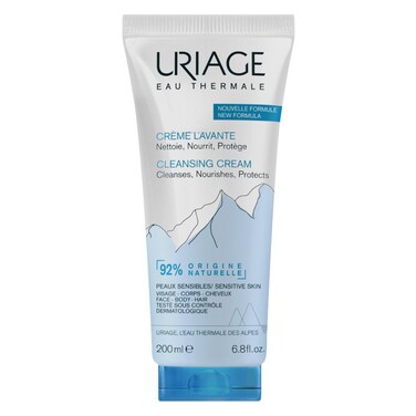 Uriage Eau Thermale Cleansing Cream For Face, Body &amp; Hair 200ml