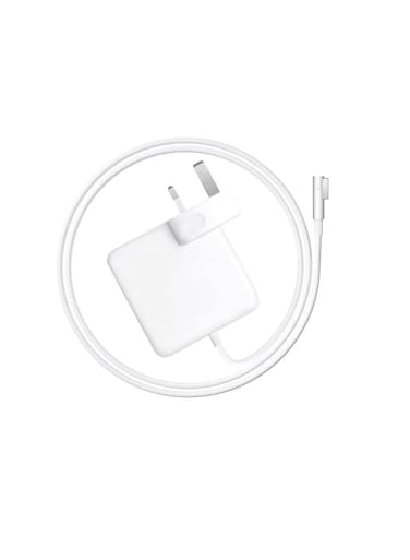 45W MacBook Pro Charger, Replacement L-Tip Power Adapter Laptop Charger Compatible With MacBook Air/Pro 13&acirc;&euro; &amp; 2009/2010/2011-Mid/2012 Models A1244/A1269/A1270/1466 - White (45W ~ L)