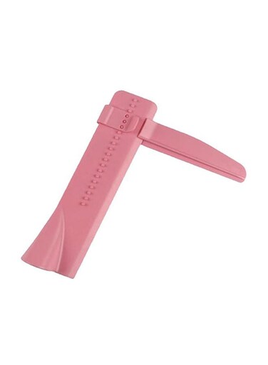Adjustable Cake Scraper Pink 23.5x2cm