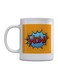 Wow Printed Coffee Mug White/Orange/Red 350ml