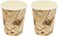 Ideal Pack Single Wall Paper Cup with Lid, 8oz, Pack of 10pcs, Multicolor