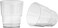 Ideal Pack Crystal Cup, 8oz, Pack of 25pcs, Clear