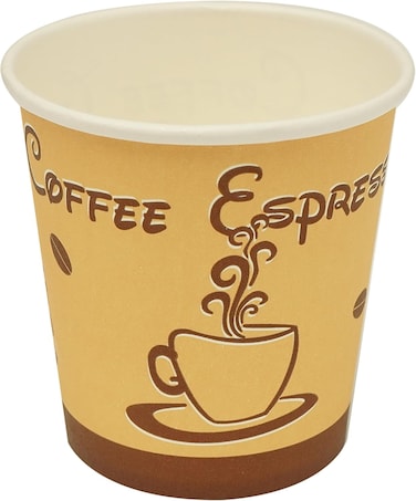 IDEAL PACK - PAPER CUP ECO - 6 OZ - Disposable Paper Cups [ 50 PCS ]