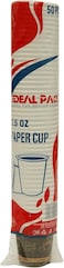 IDEAL PACK PAPER CUP 2.5 OZ - DISPOSABLE PAPER CUP 50 PCS