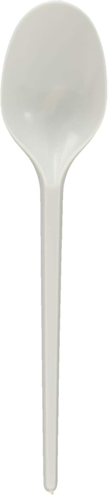 Ideal Pack Disposable Cutlery Plastic Spoon, Pack of 50pcs, White