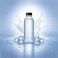 Premium 200mlL Transparent Plastic Bottle - Black Cap