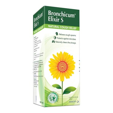 Bronchicum Elixir S syrup 100ml