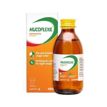 Mucoplexil 0.33 mg/ml Syrup 150ml