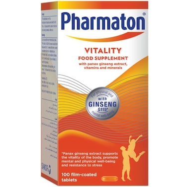 Pharmaton Capsules, 100 Tablets