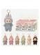 Labubu The Monsters Plush Doll Keychain Set 6 Pcs - Cute Vinyl Face Stuffed Animal Bag Charms With Hanging Loop, Fluffy Kawaii Backpack Pendant &amp; Car Ornament, Colorful Collectible Art Toy Gift
