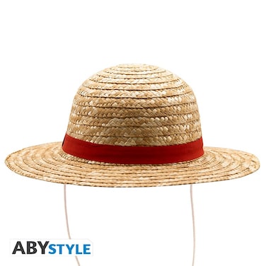 زي قبعة القش لوفي ون بيس من ABYstyle بمقاس للبالغين