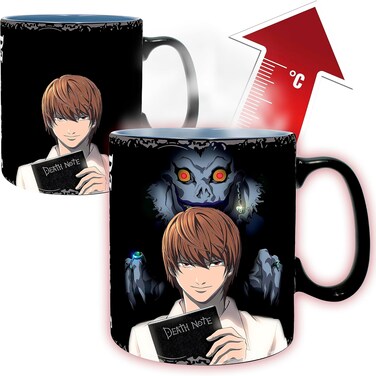 ABYstyle Death Note - Mug Heat Change - 460ml - Kira &amp; L