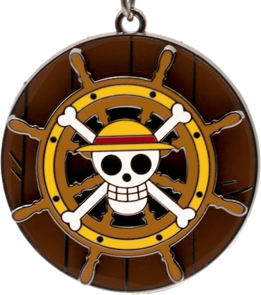 سلسلة مفاتيح متحركة على شكل خوذة سفينة ثاوزند ساني من ون بيس من تصميم ABYstyle