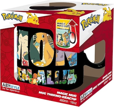 POKEMON - Mug Heat Change - 460 ml - "Gotta catch em all