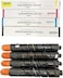 Compatible C-EXV28 NPG-45 GPR-30 4 Color Toner Cartridges set for Image Runner ADV C5045 C5051 C5250 C5255..