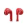 GUESS Charm TWS Wireless Earphones with Glossy Effect &amp; Classic Logo Print, Bluetooth Connectivity, 20H Playtime, Red
