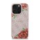 CG MOBILE Guess Compatible With iPhone 16 Pro PU 4G Hard Case with Roses Metal Logo, Easy Snap on, Secure &amp; Comfortable Grip, Raised Camera Edge, Drop Protection &amp; Shock-Proof - Pink
