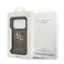 Guess PU Leather Case with Big 4G &amp; Classic Logo, Slim Profile, Comfortable Grip, Drop Protection, Eco-Friendly Packaging for iPhone 17 Pro Max &ndash; Brown