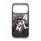 KARL LAGERFELD MagSafe Liquid Glitter Case with Scattered Choupette Logo for iPhone 17 Pro - Black