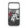 KARL LAGERFELD MagSafe Liquid Glitter Case with Scattered Choupette Logo for iPhone 17 Pro Max - Black
