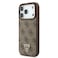 Guess MagSafe 4G PU Leather Case for iPhone 17 Pro Max, Small 4G Logo, Wrist Strap, Lightweight, Slim Profile, MagSafe Compatible &ndash; Brown