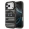 BMW MagSafe Transparent IML Case for iPhone 17, Metal Buttons, Line Designs, Slim Profile, Drop Protection &ndash; Smokey Black