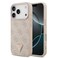 حافظة Guess MagSafe 4G من الجلد الصناعي لهاتف iPhone 17 Pro، باللون الوردي، شعار مثلث، تصميم خفيف الوزن، حماية من السقوط، متوافقة مع MagSafe، قبضة مريحة – وردي