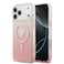 Guess MagSafe IML Gradient Case for iPhone 17 Pro Max, Slim Profile, Drop Protection, Lightweight Design, Comfortable Grip, Printed Triangle Logo, Sustainable Packaging - Pink