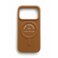 KARL LAGERFELD MagSafe PU Case with Karl RSG Logo Buttons for iPhone 17 Pro - Brown