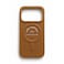 KARL LAGERFELD MagSafe PU Case with Karl RSG Logo Buttons for iPhone 17 Pro Max - Brown