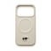 KARL LAGERFELD PU Leather Case with Karl Head Pins for iPhone 17 Pro Max - Beige