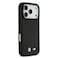 BMW MagSafe PU Quilted Leather Case with Metal Logos, Slim Profile, Drop Protection, Eco-Friendly Packaging for iPhone 17 Pro Max &ndash; Black