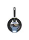 Sic&Atilde;&shy;lia Black Aluminum Frying Pan 26 cm 1.8 L   Starflon Excellent Nonstick Coating (Inside &amp; Outside)   3 mm Thick Body   PFOA-Free   Dishwasher Safe   Gas &amp; Electric Compatible