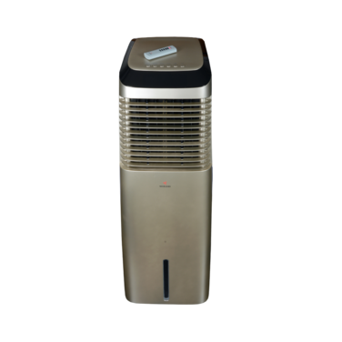 Mebashi ME-ACO1002 Air Cooler 30L &ndash; Champagne Color &ndash; 4 Speed Settings, 1000m&sup3;/h Air Flow, Remote Control, 7.5h Timer, Honeycomb Pads, Turbo Cooling
