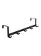 5-Hook Back Door Hanger Black