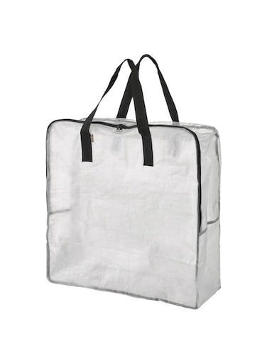 Bag, Transparent, 65x65x22 cm, Spacious &amp; Durable
