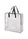 Bag, Transparent, 65x65x22 cm, Spacious &amp; Durable