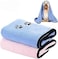 SYOSI Dog Towel 2 Pcs Microfiber Quick Drying Dog Bath Towel Dog Drying Towels Large Dog Towel for Dogs and Puppys Super Absorbent Doggy Bath Towel Microfibre Pet Bath Towel