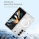 Samsung Galaxy Z Fold 7 Clear Case, MagSafe Compatible, Transparent Shockproof, Yellowing Resistant, Magnetic Phone Case for Samsung Galaxy Z Fold7 5G (Transparent Bumber Magnet Case)
