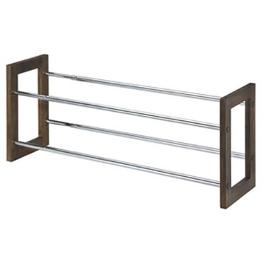Rack Silver/Brown 65 x 21cm