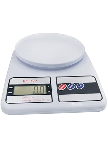 Dubai Gallery Digital Kitchen Scale White AMZ-N16353922A