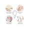 Crystal Hair Removal Eraser &ndash; Reusable Painless Hair Remover &amp; Skin Exfoliator (Rose Pink)
