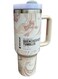 40oz Stainless Steel Tumbler with Leak-Proof Lid, Straw &amp; Handle &acirc;&euro;&ldquo; Great for Office, Travel, and Outdoor Use